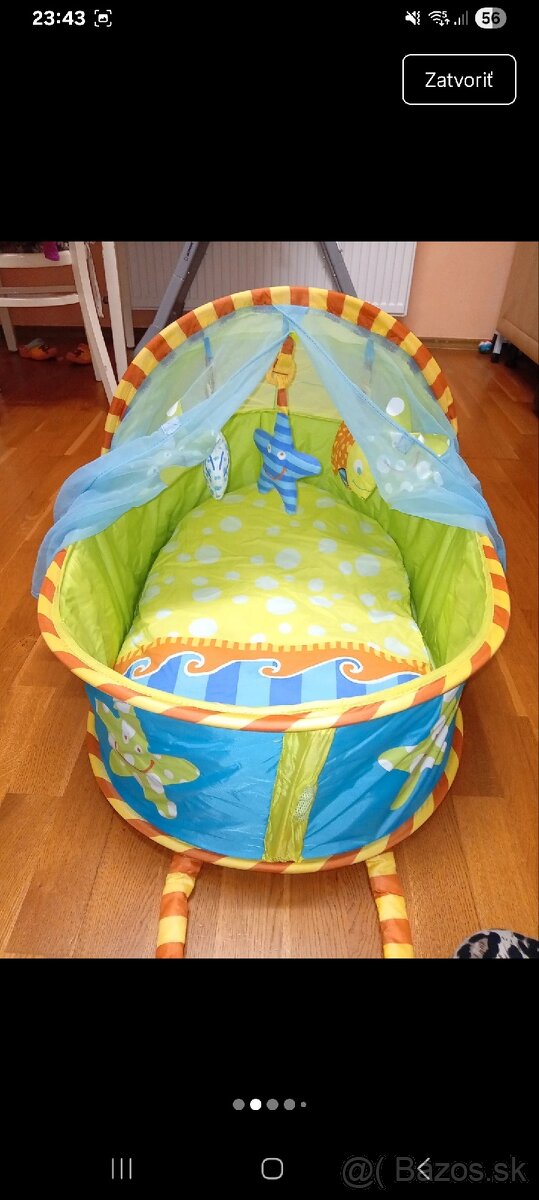 Cestovná postieľka pre bábätko - 2