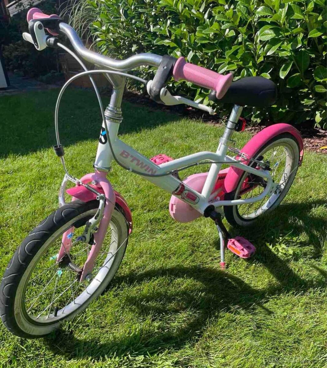 Predám dievčenský bicykel BTwin 16’ - 2