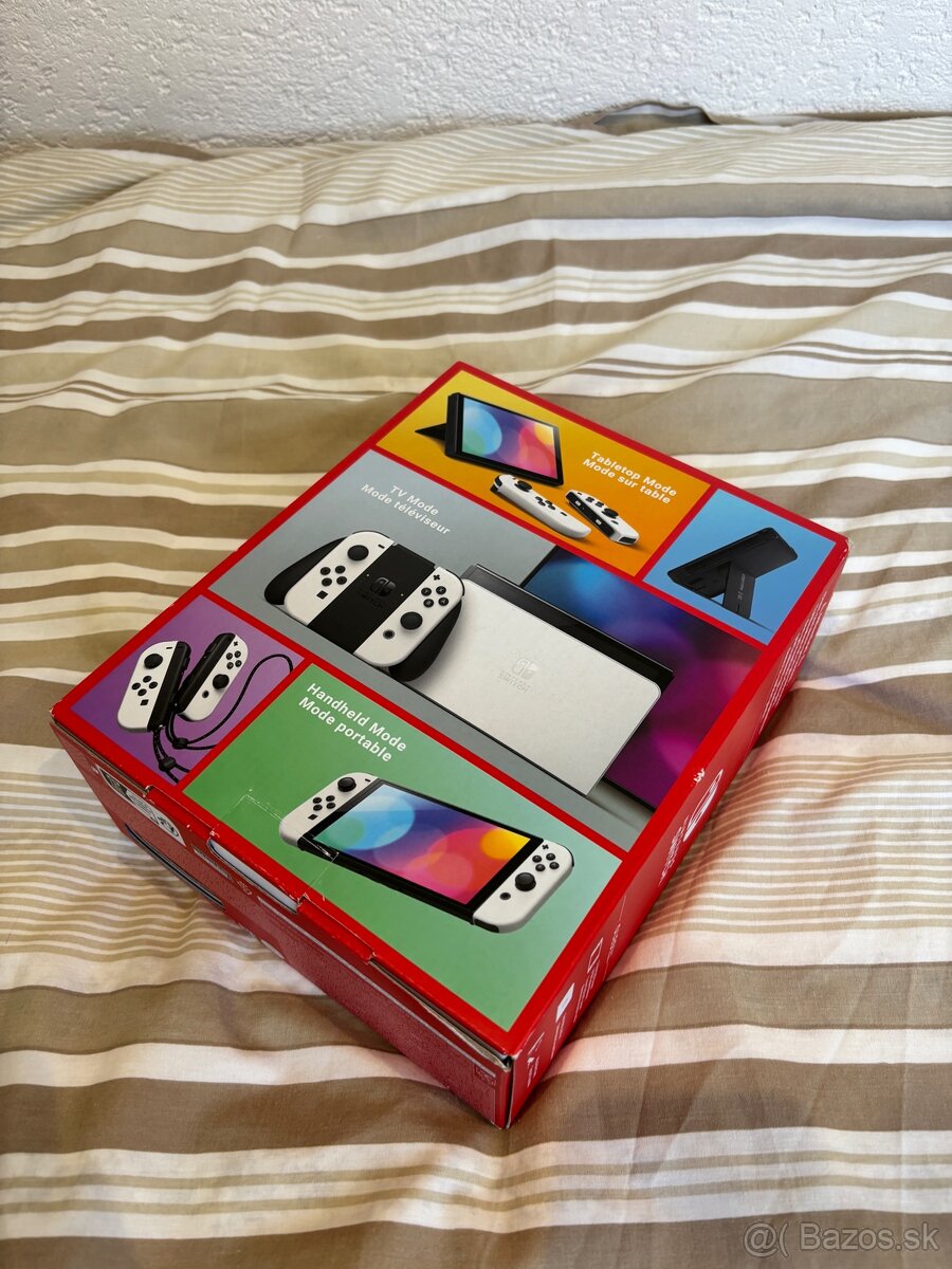 NINTENDO OLED + HRY + PRO OVLADAC - 2