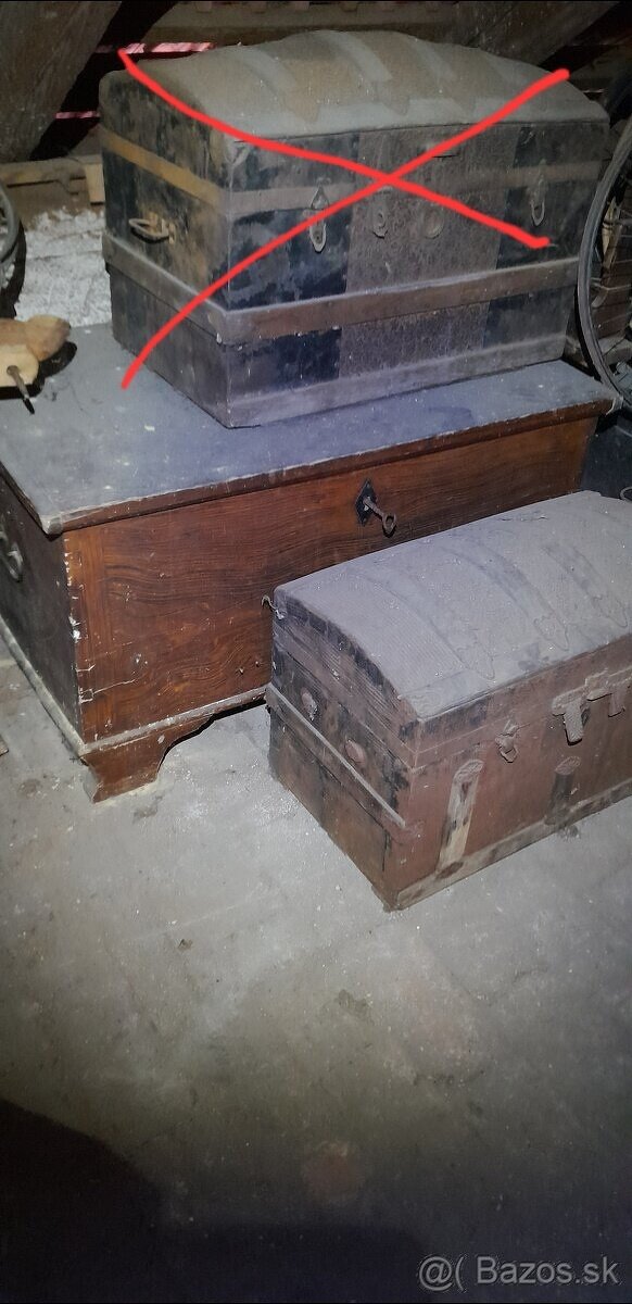 Truhlica, lodný kufor - 2