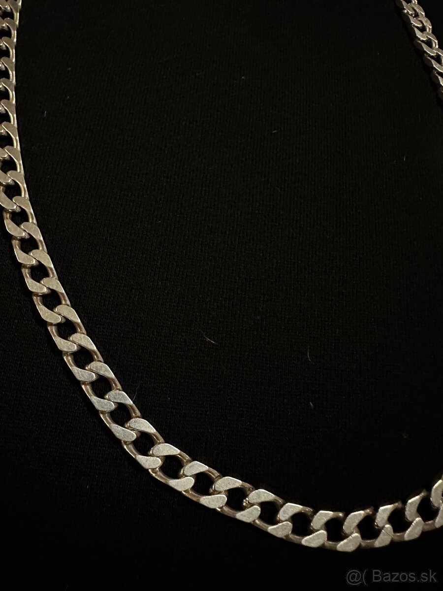 Masívna strieborná retiazka - 2