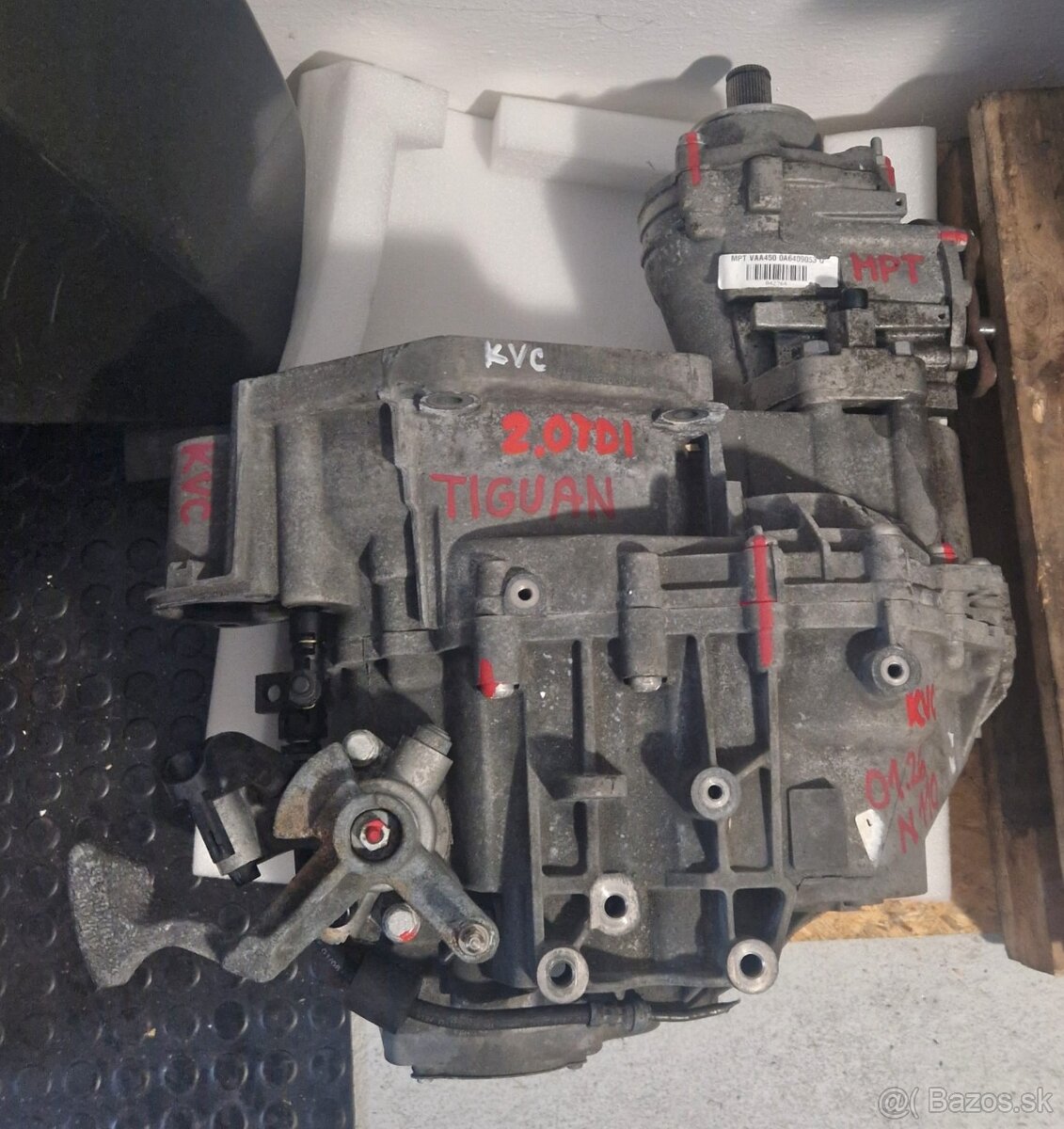 PREVODOVKA TIGUAN 2.0 TDI 4x4 KVC - 2