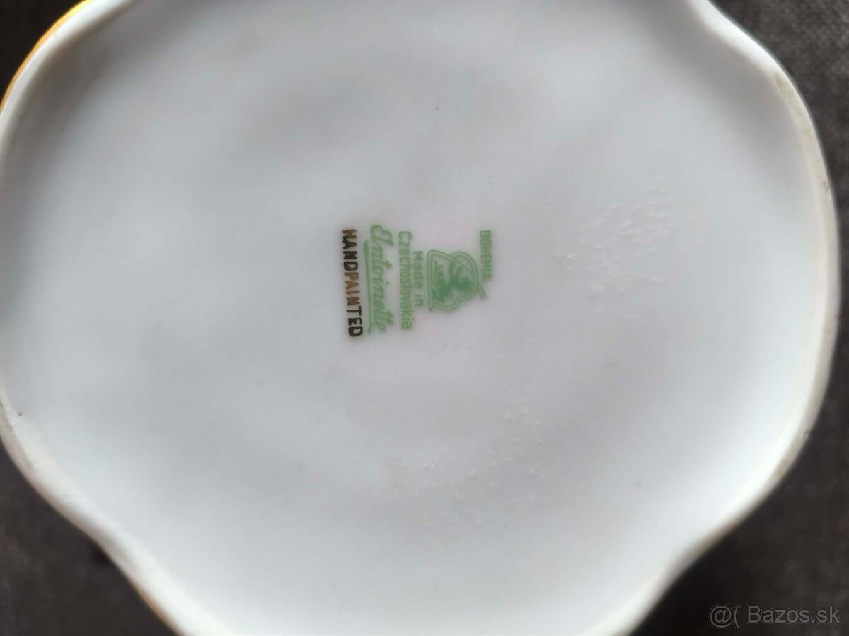 čajový porcelánový servis - 2