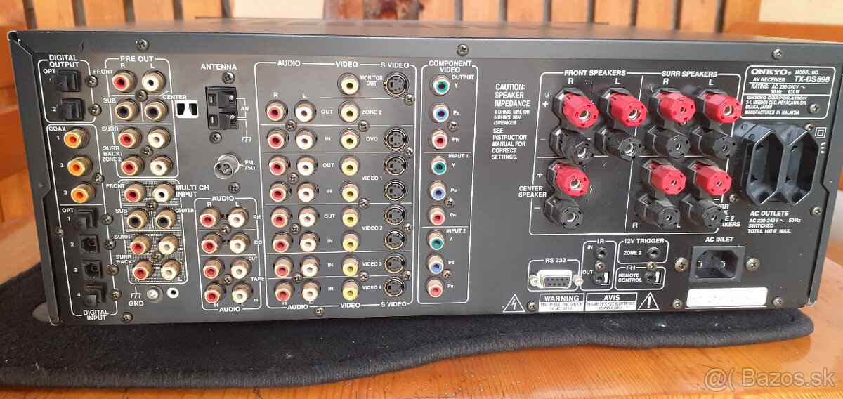 Onkyo Av receiver TX-DS898 - 2