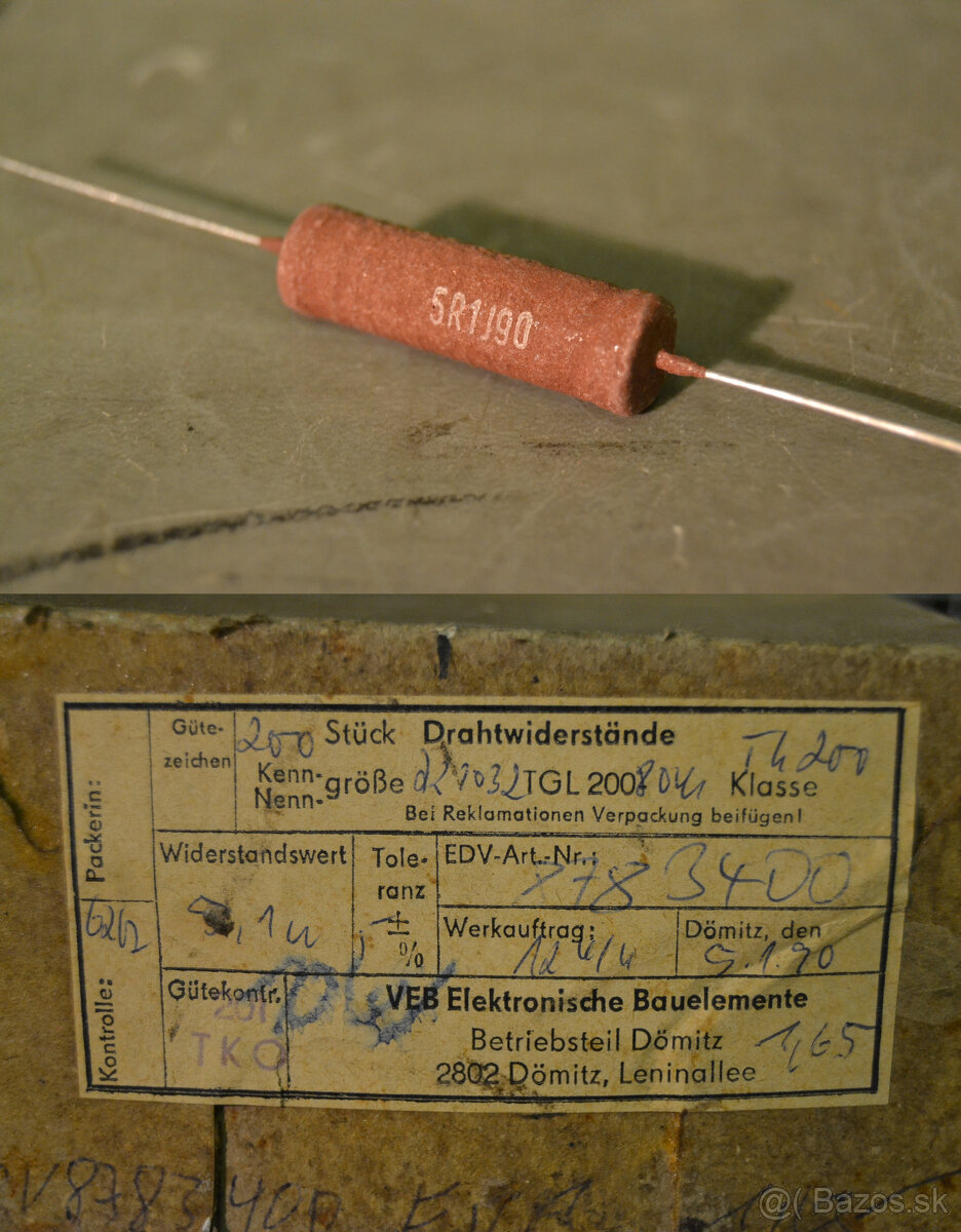 Retro súčiastky Tesla aj zahraničné (č.3) - 2