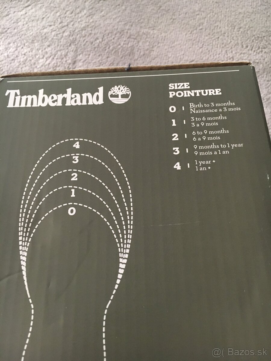 Topanky a ciapka timberland - 2