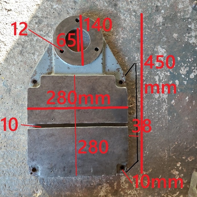 Platňa pod vrtacku - 2