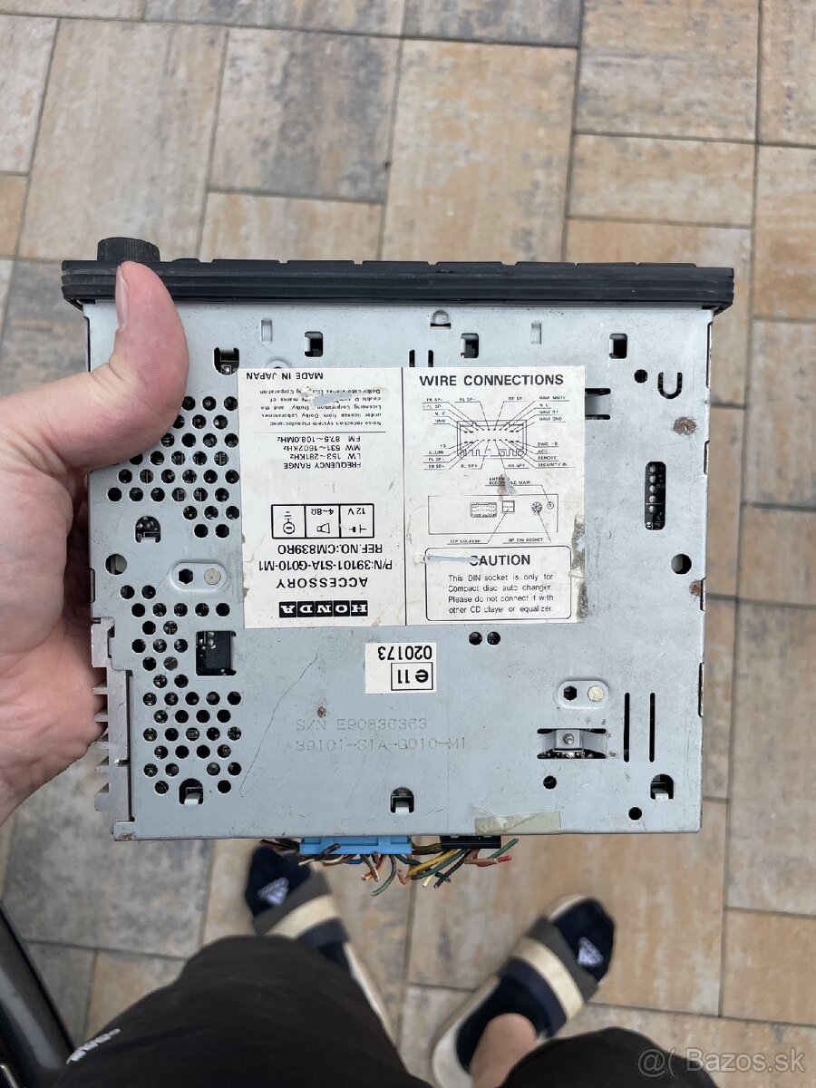 Bose autorádio Honda Accord 2000 - 2