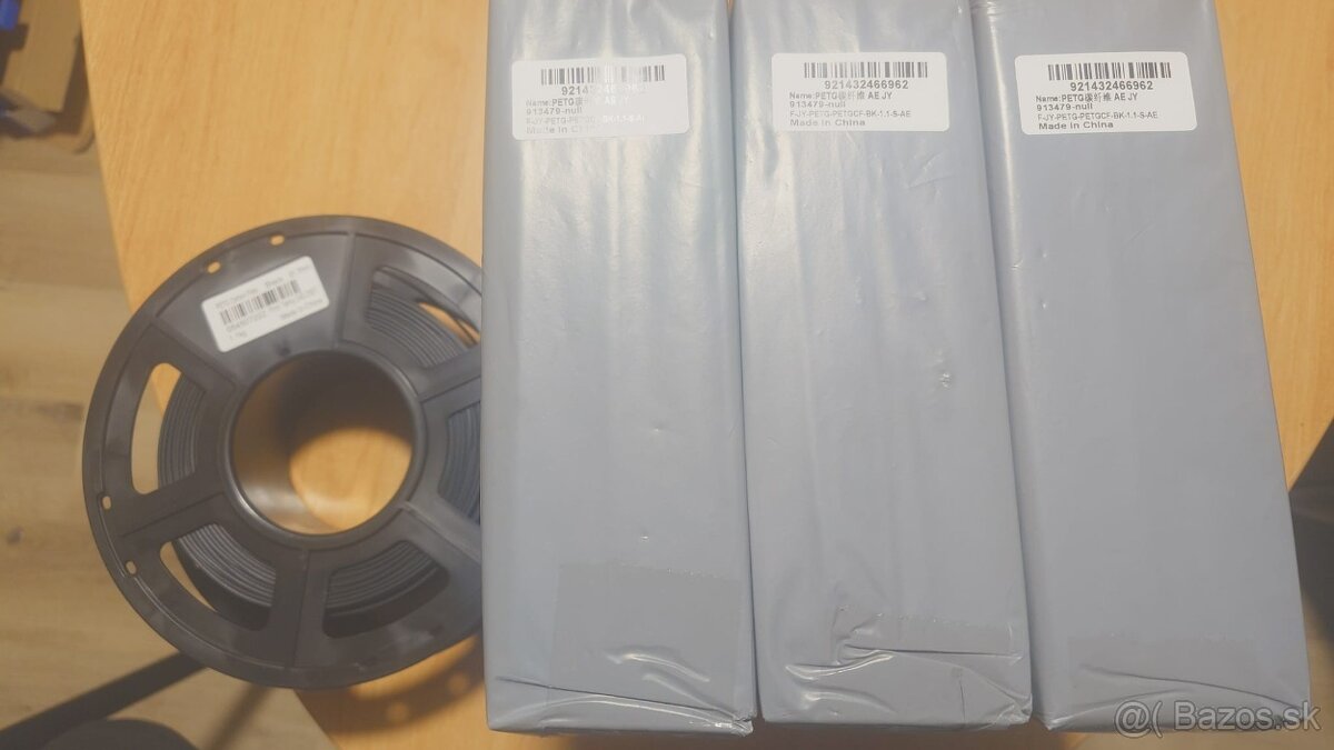PETG CF filament – tuhší, presnejší, od 16 € - 2