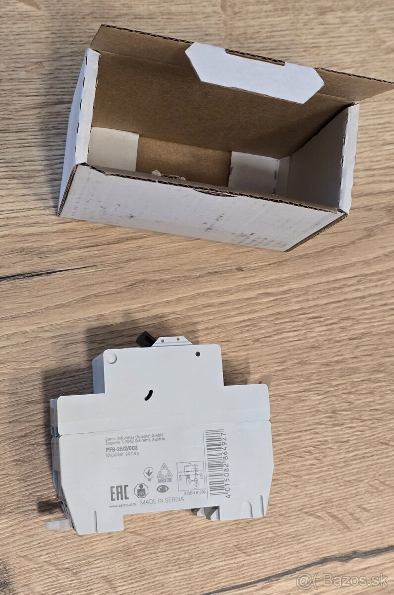 Predám Prúdový chránič EATON 25A/30mA typ AC - 2