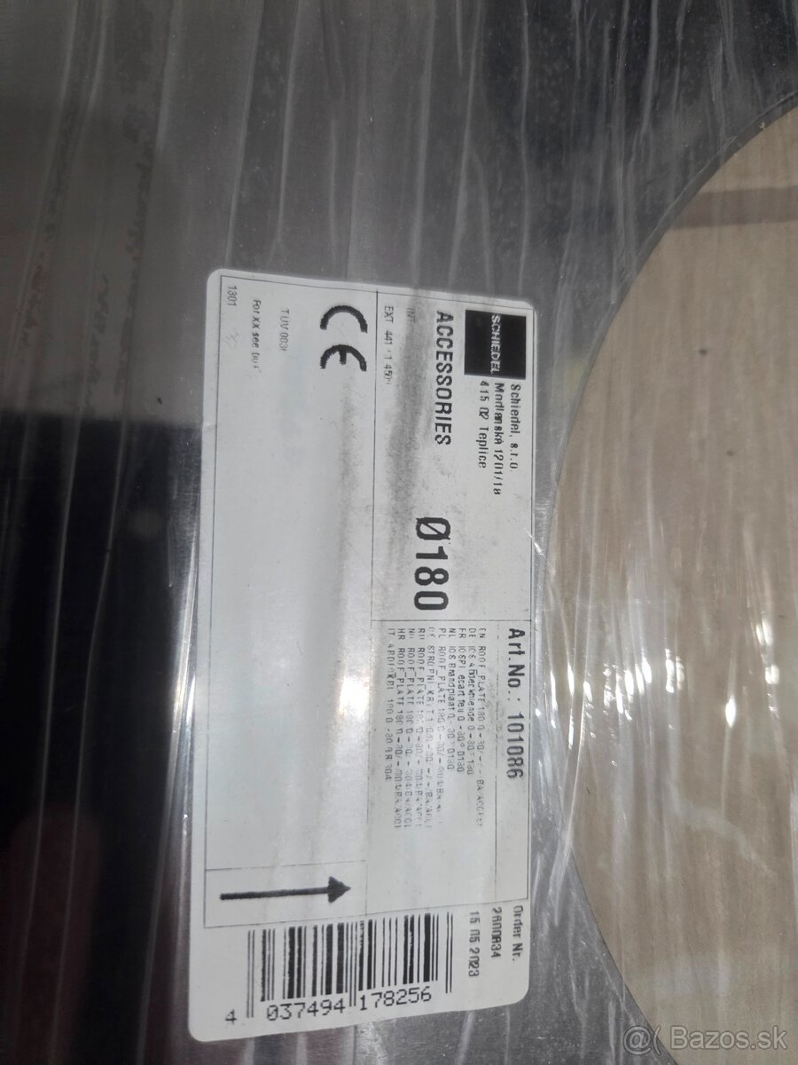 Schiedel kryci plech 101086 - 2