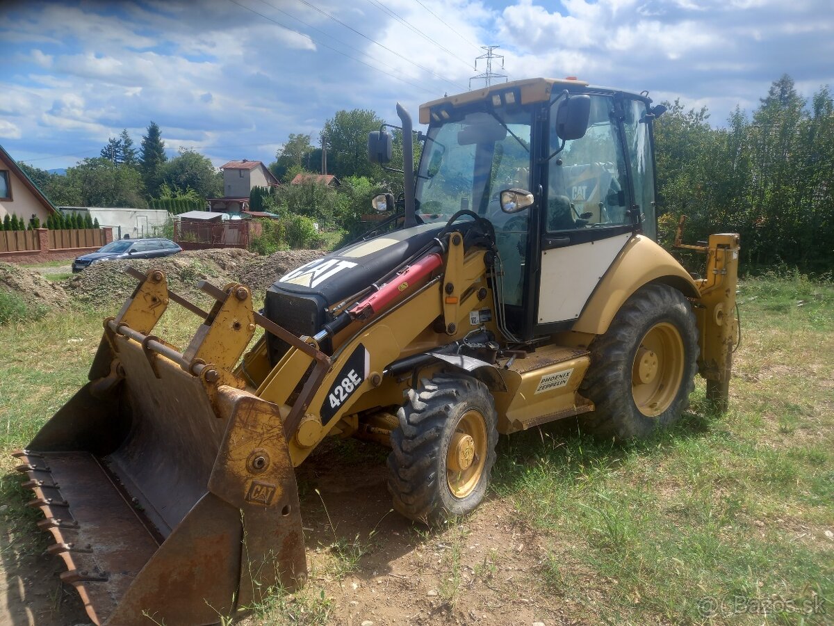 Predam traktorbager bager cat 428e - 2