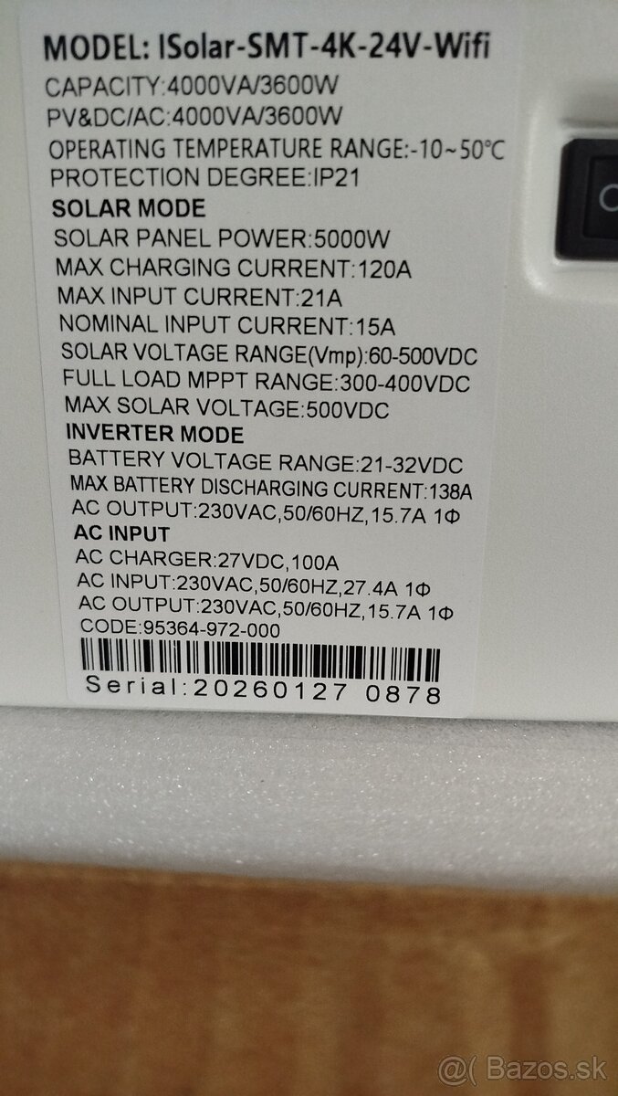 EaSun SMT-4KW-WIFI 24V - 2