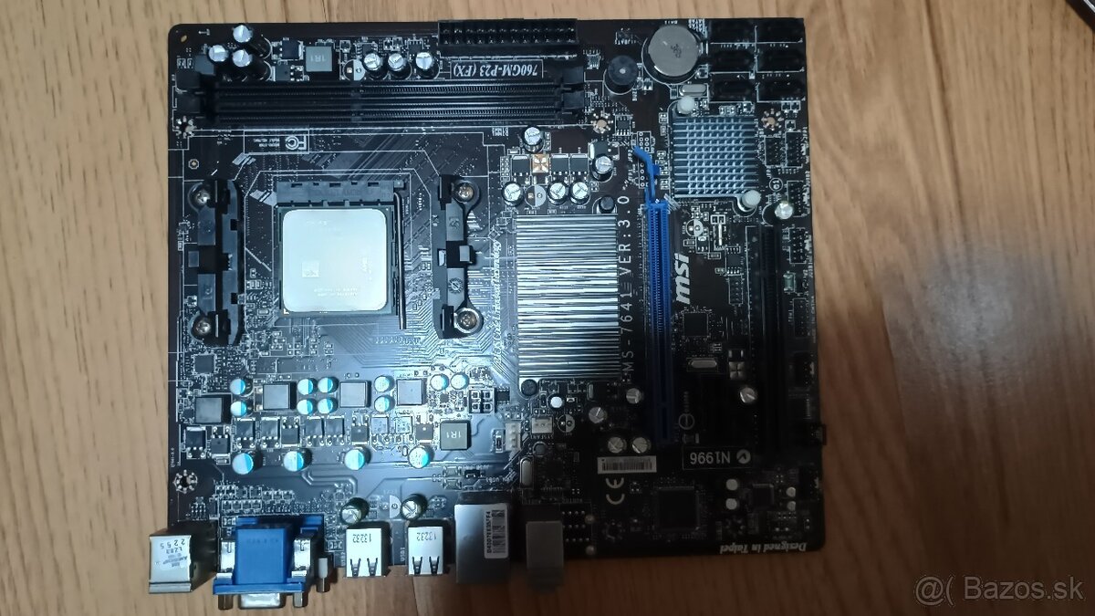 MSI 760GM-P23 s FX 4100+RX470 8GB - 2