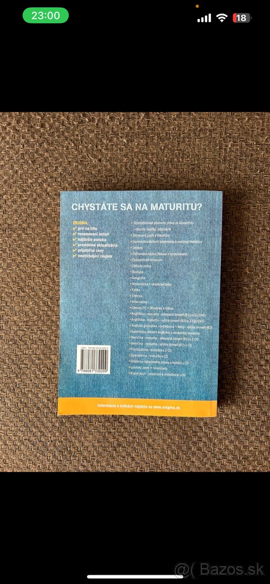 Učebnice BIOLÓGIE A CHÉMIE na Scio testy - 2