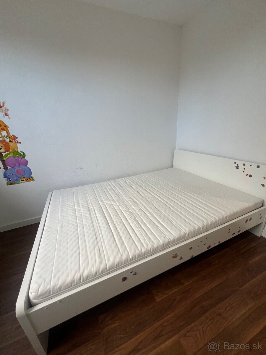Darujem za odvoz IKEA postel 140x 200 - 2