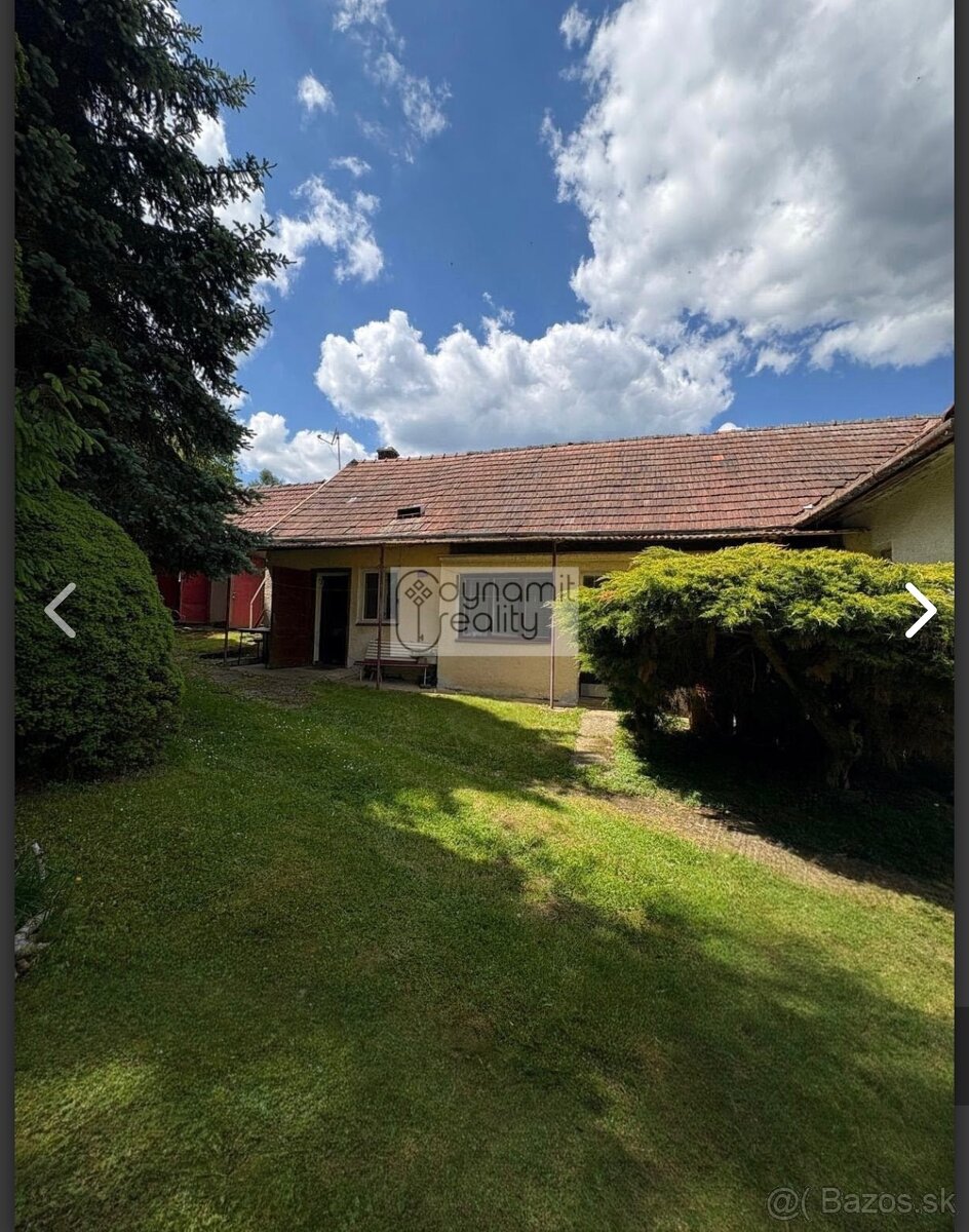 Rodinný dom / chata so 4683 m² pozemkom a kúskom lesa - 2