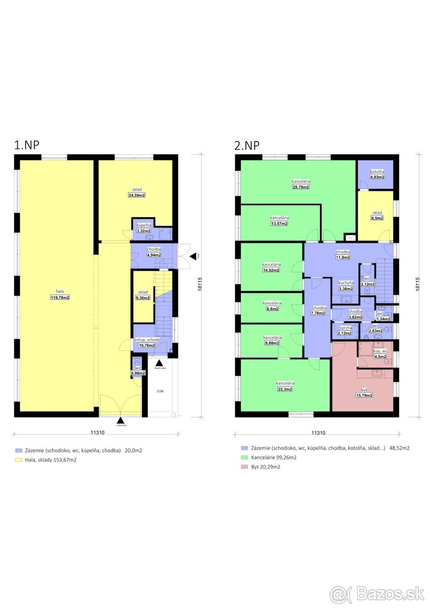 ADMINISTRATÍVNO–SKLADOVA BUDOVA - 2