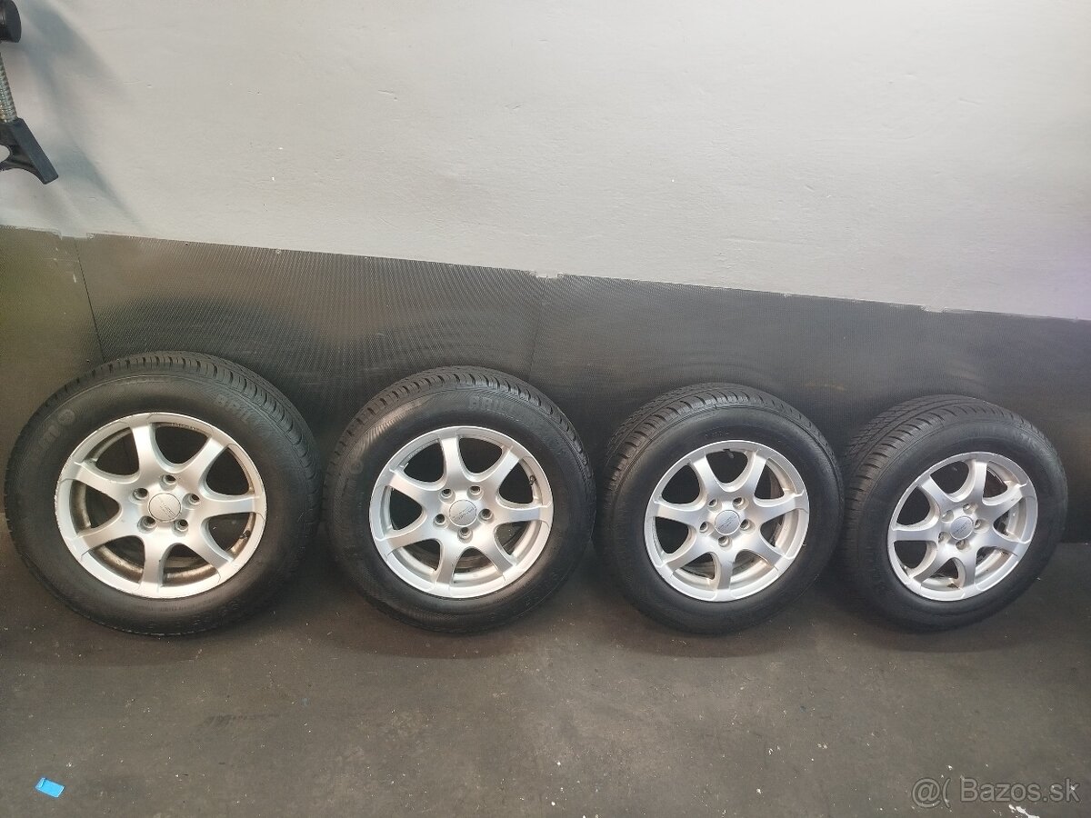 Elektróny 5x112 R15 195/65 r15 Barum 8mm cena 160€/4ks - 2