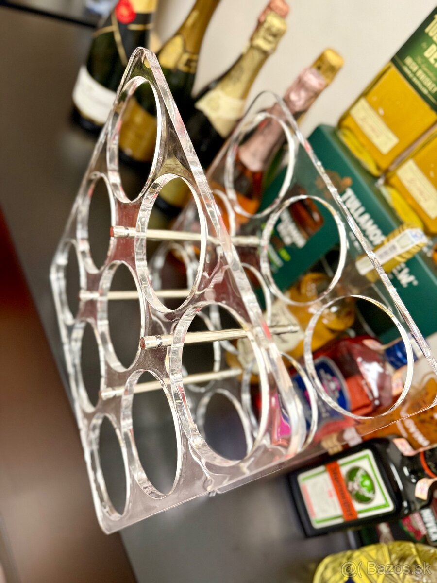 Dizajnový stojan na fľaše - 2