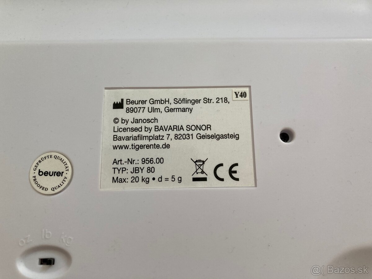 Zachovala detská váha beurer, novorodenecka váha - 2