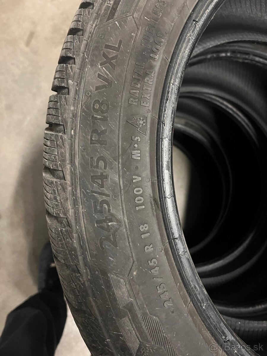 Predám pneu 245/45R18 - 2