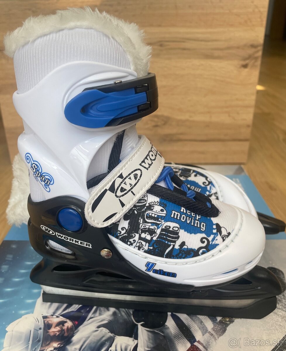 Detské nastaviteľné korčule na ľad - 2