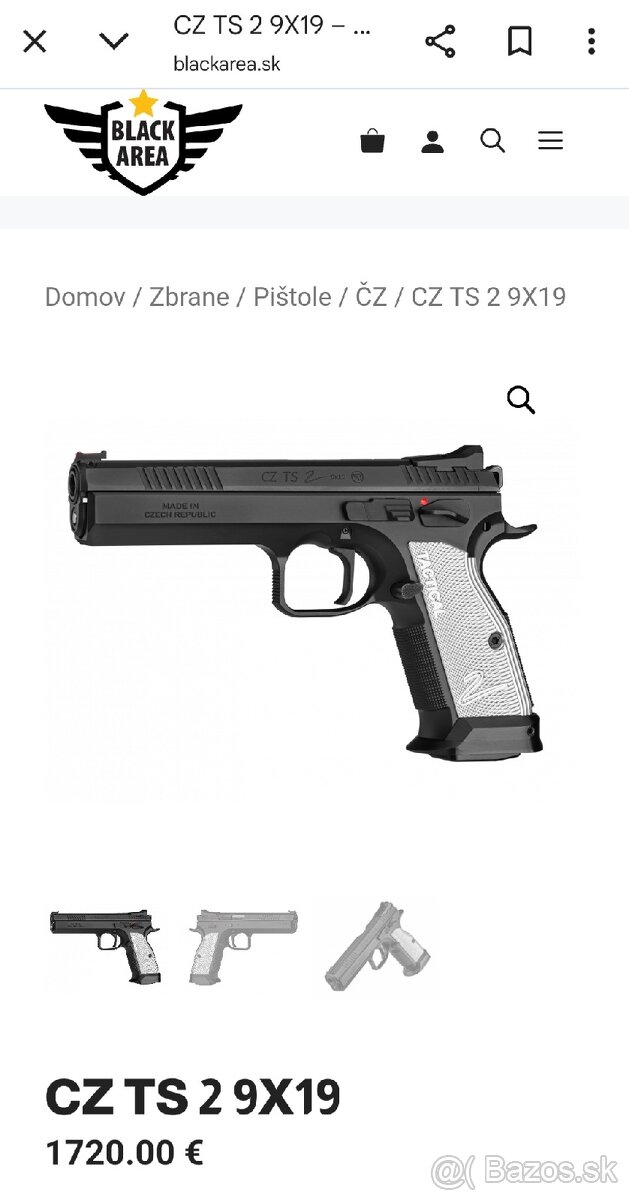 Cz TS 2 9mm - 2