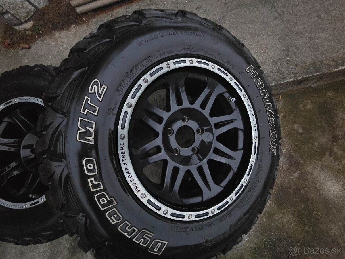 Offroad kolesa 265/70 r17, 5x127 R17 ET-6 - 2