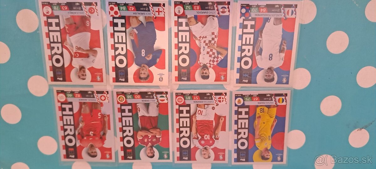 Kartičky Euro 2024 - 2