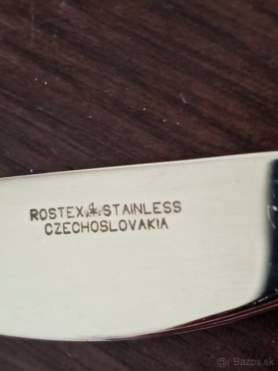 RETRO PRIBORY ROSTEX CZECHOSLOVAKIA-TOP STAV - 2