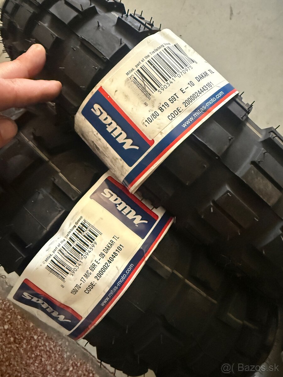 Sada pneumatík Mitas Dakar - 2