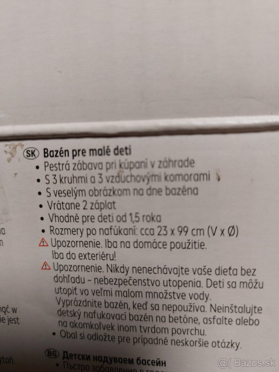 Detský bazén - 2