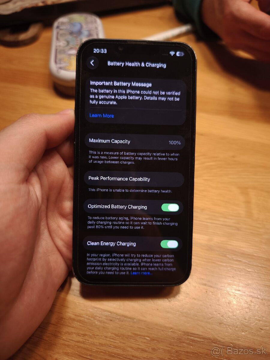 Iphone 14, 100% nova batéria - 2