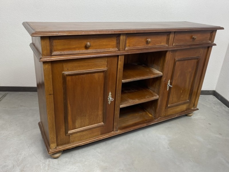 Dubová komoda so šuplíkmi - 2