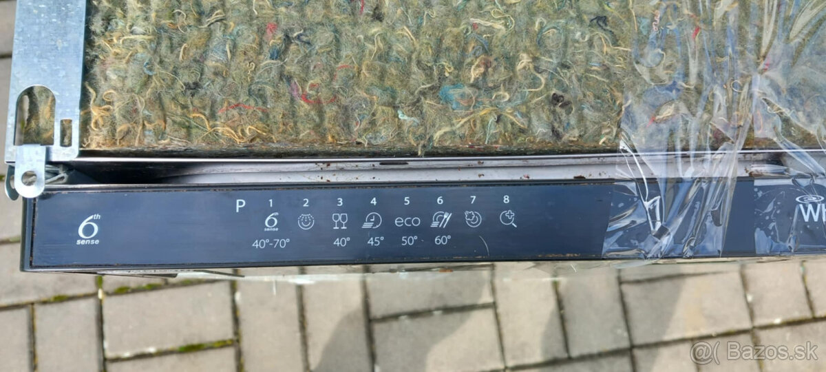 Vstavaná umývačka Whirpool 60 l. - 2