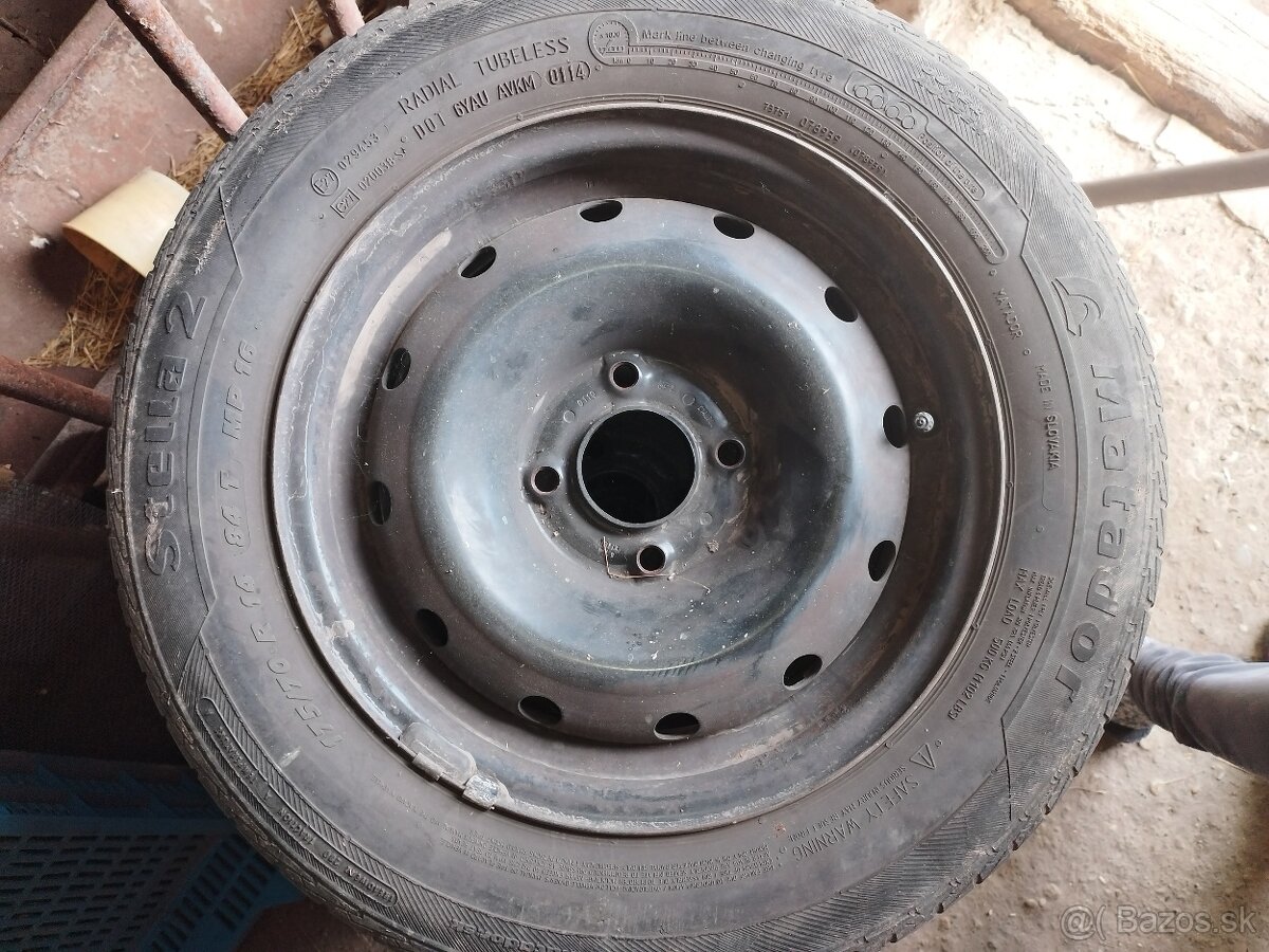 Predám kolesá matador 175/70 r14 84t - 2