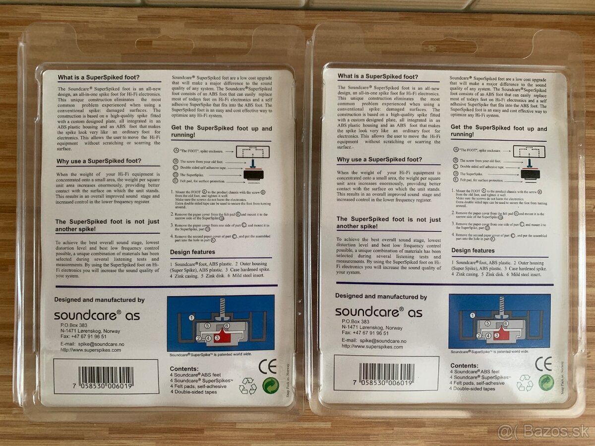 SOUNDCARE - antirezonančné podložky - 2