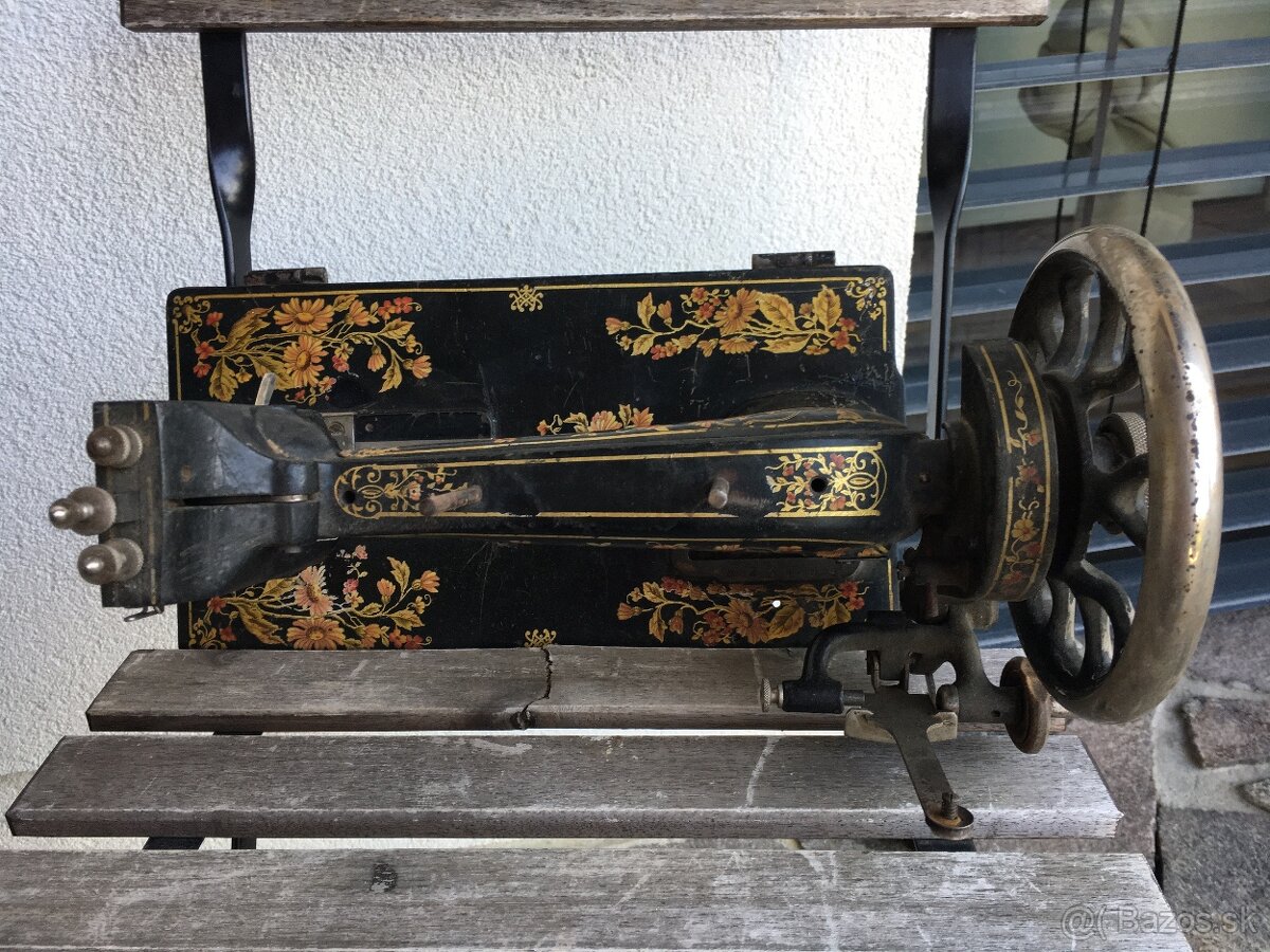 Šijací stroj Patent - 2