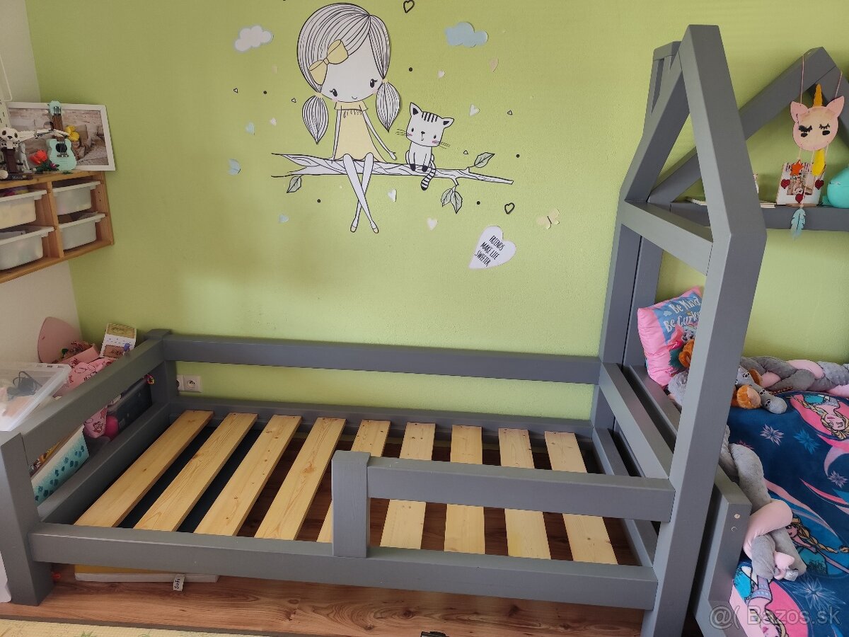 Domčeková posteľ pre deti - 2