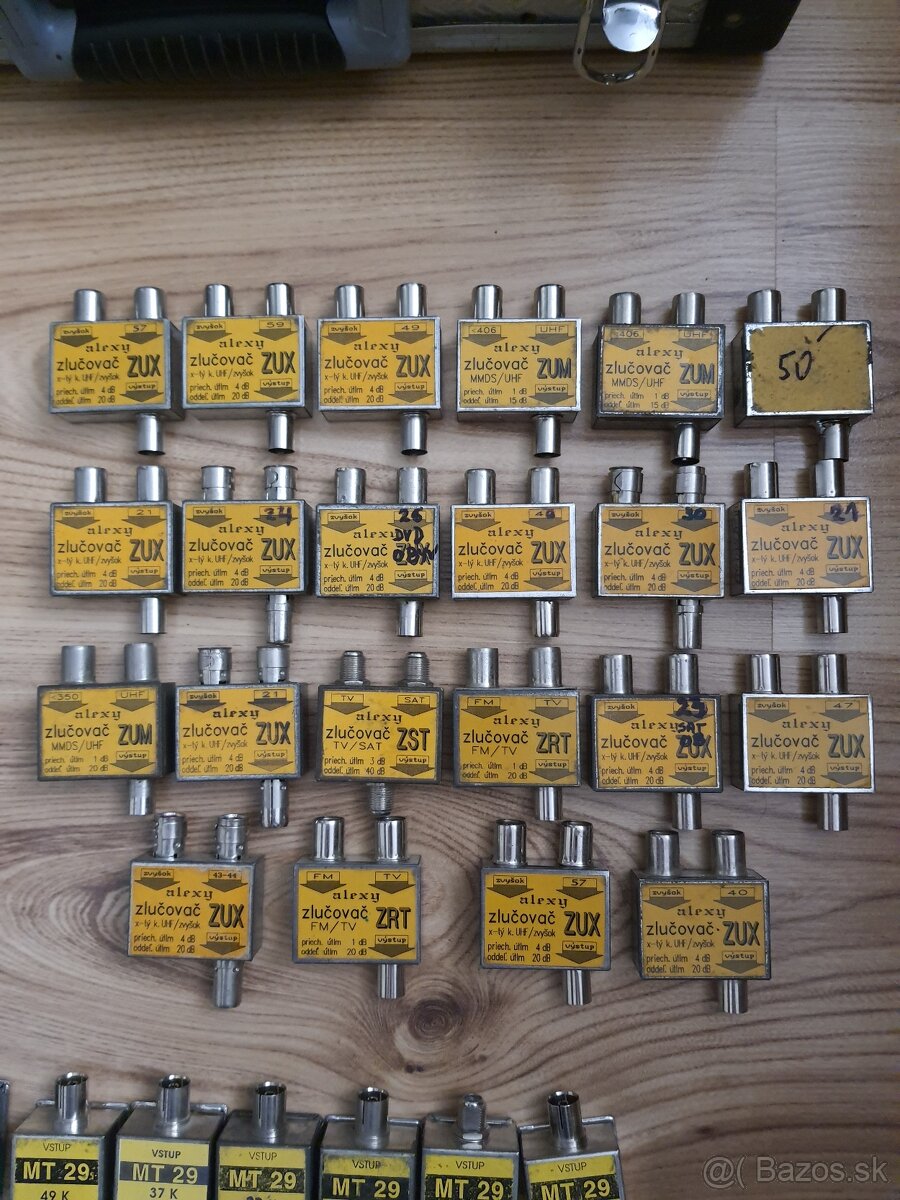 Predzosilovače, zlučovace, zádrže - 2