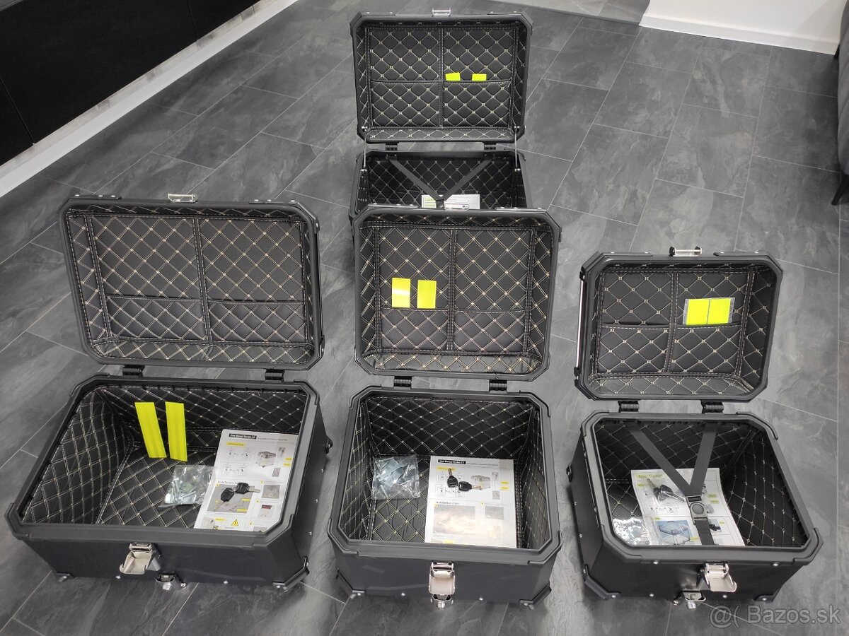 Univerzálny hliníkový moto kufor (TopCase) 45L, 55L, 65L - 2