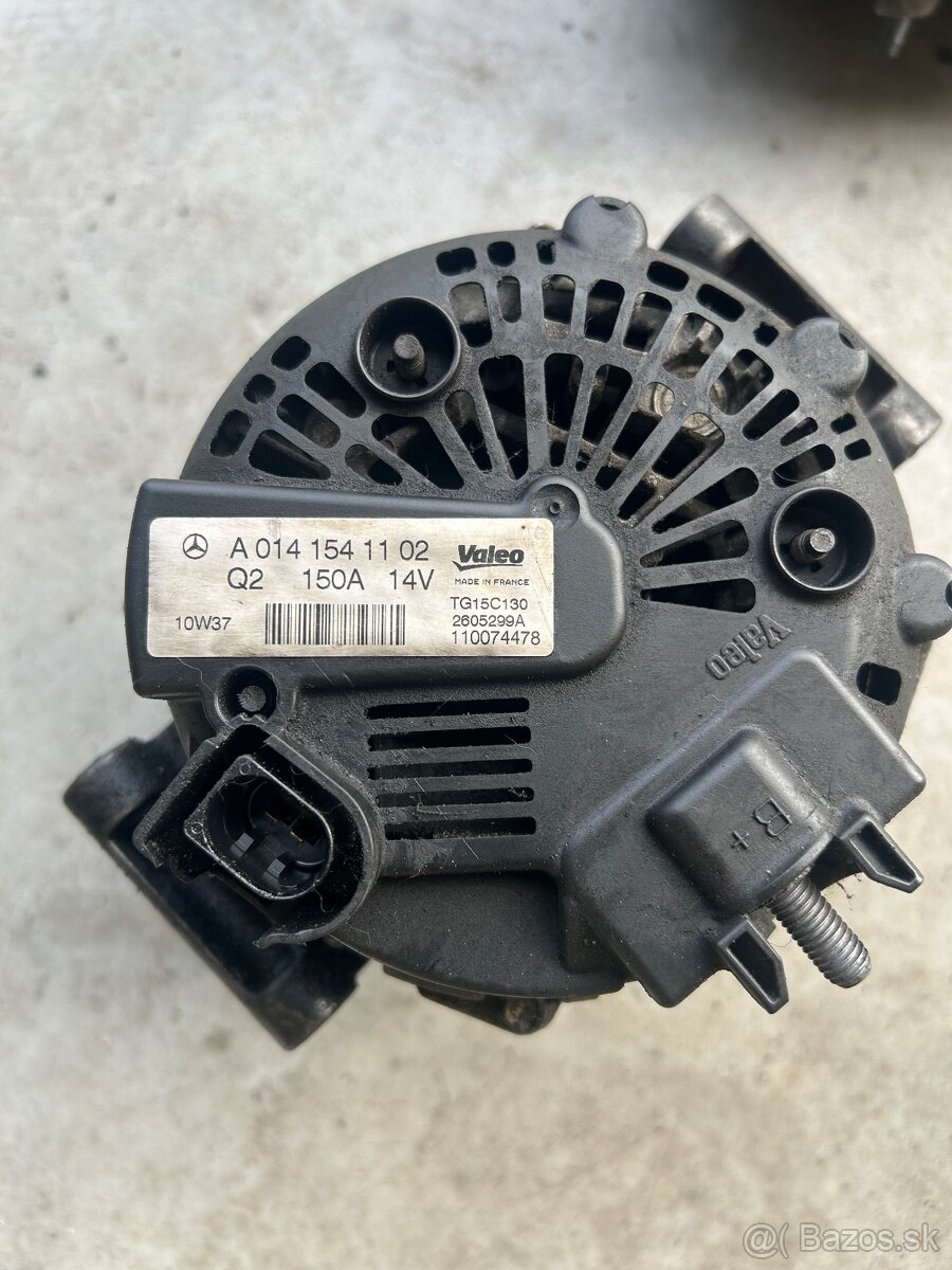 Alternátor mercedes A 0141541102 150A - 2