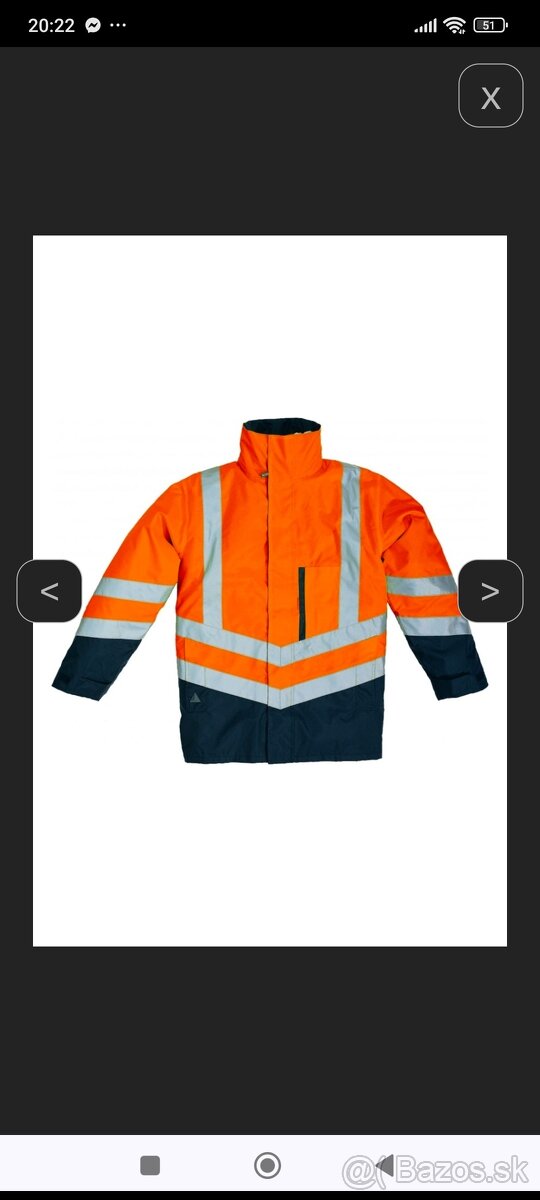 Reflexná nepremokavá bunda PC:89,99 - 2