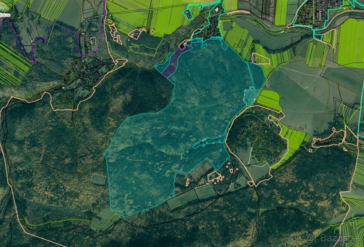 Smižany – 5.546 m2 LESOV (Urbáru) - 2