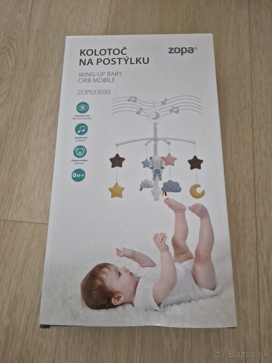 ZOPA Kolotoč na postieľku Bear - 2