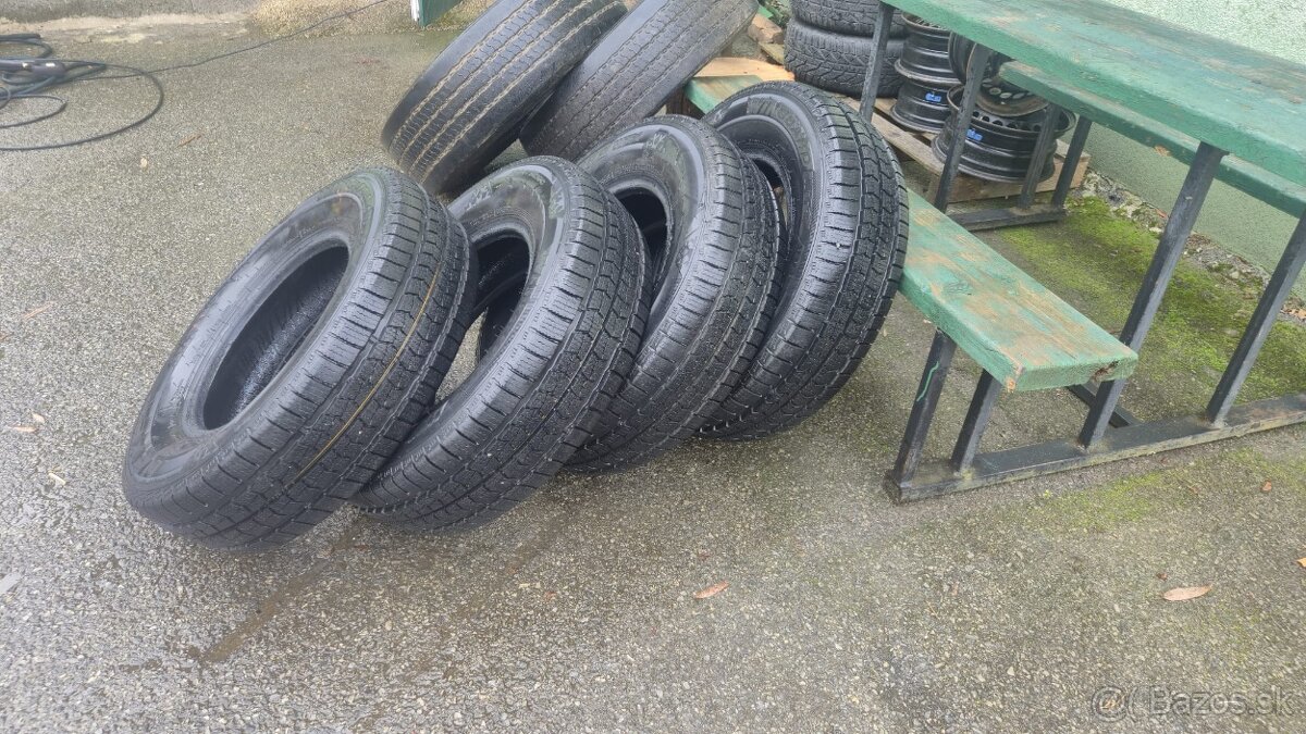 4 ks nove pneumatiky 225/75 R16 121R - 2