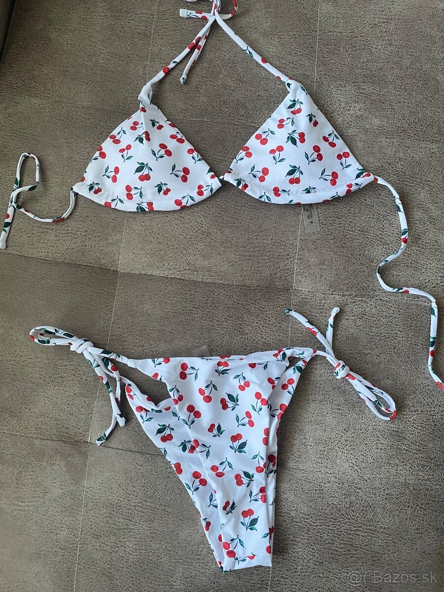 🍒Čerešničkové bikiny S - 2