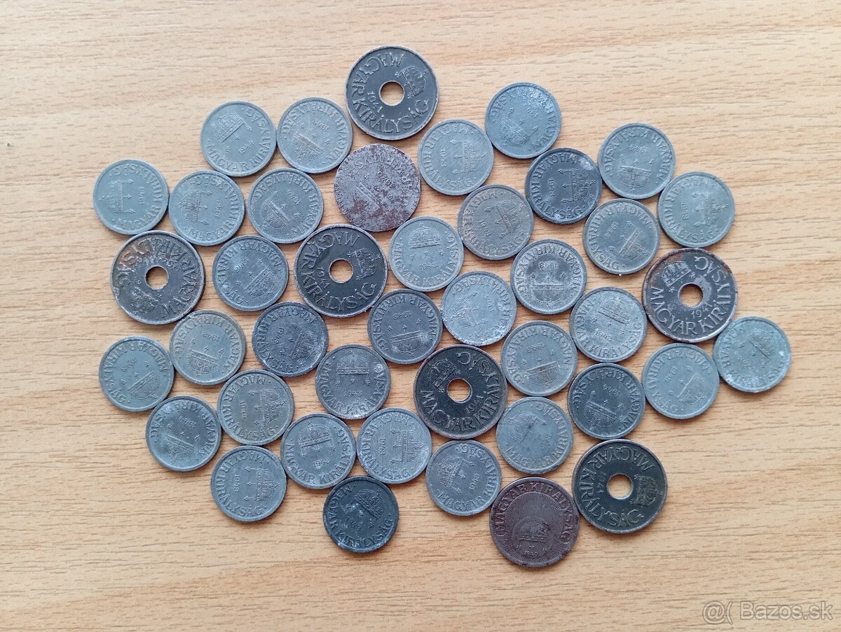 Maďarské mince WW2 - 2