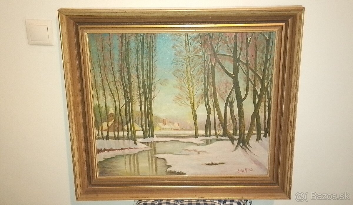 Predám obraz od Štefana Enhoffa - 2